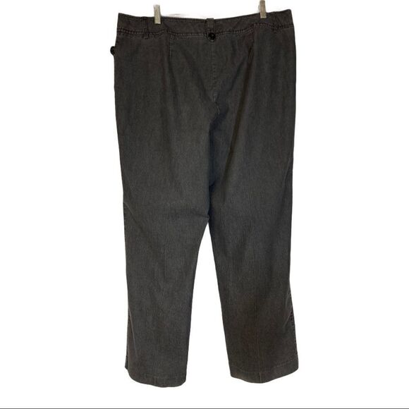 LARRY LEVINE, Jeans, Gray, Petite, Women’s, 2X,20W - Picture 2 of 13